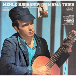 Merle Haggard / The Strangers (5) Mama Tried Vinyl LP USED