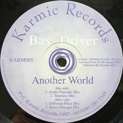 Bass Driver Another World VINYL 12" USED