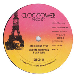 Linval Thompson / Jah Slew / Johnny Clarke Jah Guiding Star / Girl I Love You USED VINYL 12INCH 45 RPM