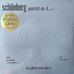 Arnold Schoenberg / Anton Webern / Alban Berg / Juilliard String Quartet Quartet No. 4, Op. 37 / Five Movements For String Quartet, Op. 5 / String Qua