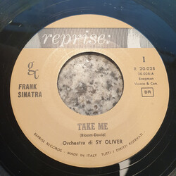 Frank Sinatra Take Me / Daybreak USED VINYL 7INCH 45 RPM