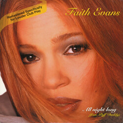 Faith Evans / Puff Daddy All Night Long VINYL 12" USED