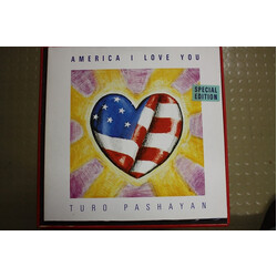 Turo Paschayan America I Love You USED VINYL 12INCH 45 RPM SPECIAL EDITION