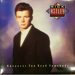 Rick Astley Whenever You Need Somebody Vinyl LP USED