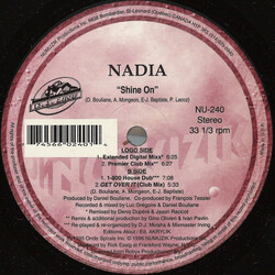 Nadia Shine On Vinyl 12" USED