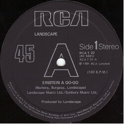 Landscape Einstein A Go-Go VINYL 12" USED