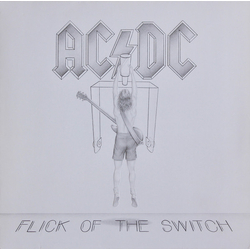 AC/DC Flick Of The Switch Vinyl LP USED