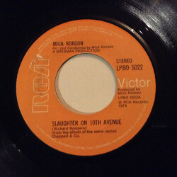 Mick Ronson Slaughter On Tenth Avenue USED VINYL 7INCH 45 RPM SINGLE STEREO