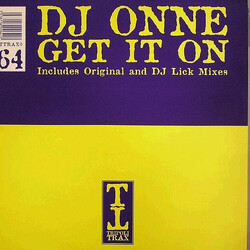 DJ Onne Get It On VINYL 12" USED
