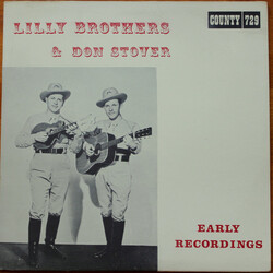 Lilly Brothers / Don Stover Early Recordings Vinyl LP USED