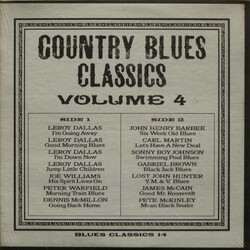 Various Country Blues Classics Volume 4 Vinyl LP USED
