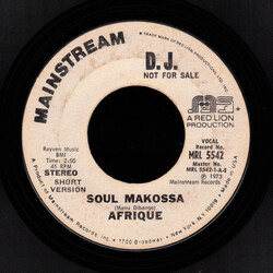Afrique Soul Makossa USED VINYL 7INCH 45 RPM PROMO