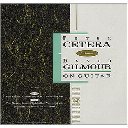 Peter Cetera / David Gilmour You Never Listen To Me USED VINYL 12INCH PROMO SINGLE 33 S RPM