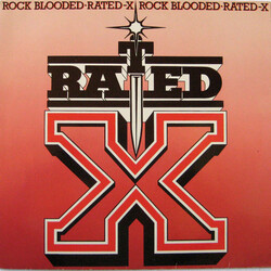 Rated-X Rock Blooded Vinyl LP USED