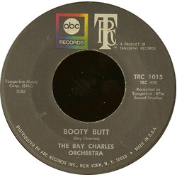 Ray Charles And His Orchestra Booty Butt / Sidewinder USED VINYL 7INCH 45 RPM