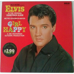 Elvis Presley Girl Happy Vinyl LP USED