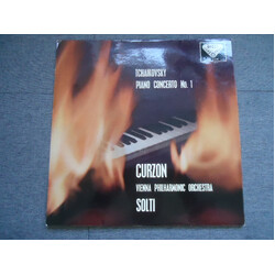 Pyotr Ilyich Tchaikovsky / Clifford Curzon / Wiener Philharmoniker / Georg Solti Piano Concerto No. 1 Vinyl LP USED