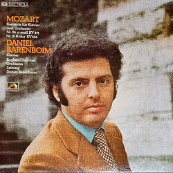 Daniel Barenboim / Wolfgang Amadeus Mozart / English Chamber Orchestra Konzerte Für Klavier Und Orchester Nr.24 Nr.18 Vinyl LP USED