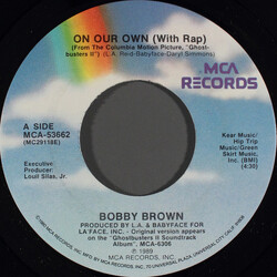 Bobby Brown On Our Own USED VINYL 7INCH 45 RPM SINGLE
