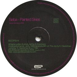 Seba / Kirsty Hawkshaw The Joy (Face To Face) USED VINYL 12INCH 45 RPM