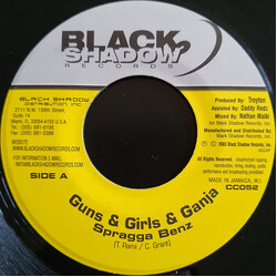 Spragga Benz Guns & Girls & Ganja Vinyl 7" USED