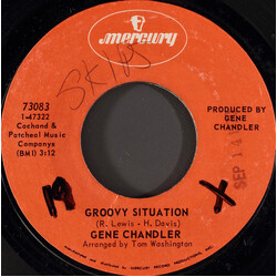 Gene Chandler Groovy Situation USED VINYL 7INCH 45 RPM SINGLE STYRENE