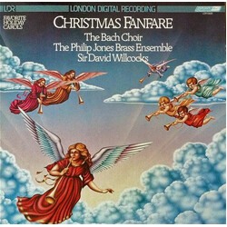 The Bach Choir / Philip Jones Brass Ensemble / David Willcocks Christmas Fanfare Vinyl LP USED