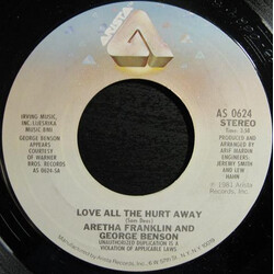 Aretha Franklin / George Benson Love All The Hurt Away / A Whole Lot Of Me USED VINYL 7INCH 45 RPM STEREO