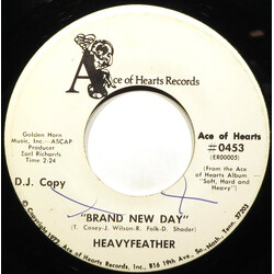 Heavy Feather Brand New Day USED VINYL 7INCH 45 RPM PROMO