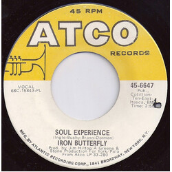 Iron Butterfly Soul Experience / In The Crowds USED VINYL 7INCH 45 RPM SINGLE