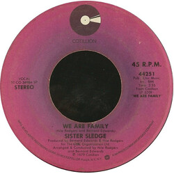 Sister Sledge We Are Family VINYL 7" USED
