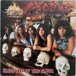 Exodus (6) Pleasures Of The Flesh Vinyl LP USED
