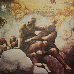 Ludwig Van Beethoven / Julius Katchen / London Symphony Orchestra / Pierino Gamba Piano Concertos No. 2 And No. 4 Vinyl LP USED