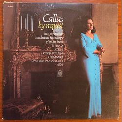 Maria Callas By Request Vinyl LP USED