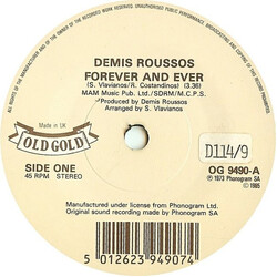 Demis Roussos Forever And Ever USED VINYL 7INCH