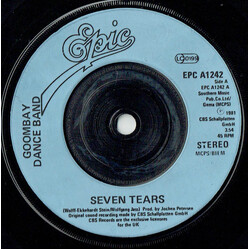 Goombay Dance Band Seven Tears USED VINYL 7INCH 45 RPM SINGLE