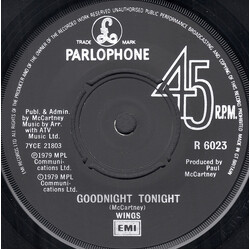 Wings (2) Goodnight Tonight VINYL 7" USED