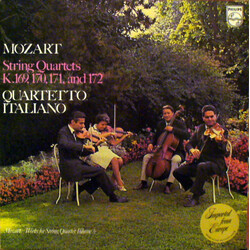 Wolfgang Amadeus Mozart / Quartetto Italiano String Quartets K.169, 170, 171, And 172 (Works For String Quartet, Volume 5) Vinyl LP USED