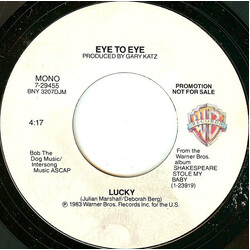 Eye To Eye (2) Lucky USED VINYL 7INCH 45 RPM PROMO STYRENE STEREO MONO