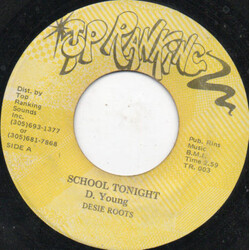 Desi Roots School Tonight USED VINYL 7INCH