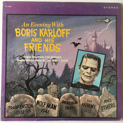 Boris Karloff An Evening With Boris Karloff And His Friends Vinyl LP USED