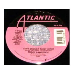 Tracy Lawrence Can't Break It To My Heart USED VINYL 7INCH 45 RPM
