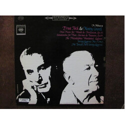 Ernst Toch / Henry Cowell / Philadelphia Woodwind Quintet / Beaux Arts String Quartet Five Pieces For Winds & Percussion Op.83, Sonatinetta For Flute 
