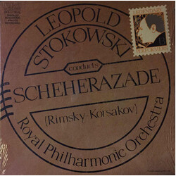 Leopold Stokowski / Nikolai Rimsky-Korsakov / The Royal Philharmonic Orchestra Scheherazade Vinyl LP USED