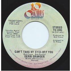 Gerri Granger Can't Take My Eyes Off You USED VINYL 7INCH 45 RPM SINGLE PROMO STEREO
