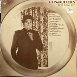 Leonard Cohen The Best Of Vinyl LP USED