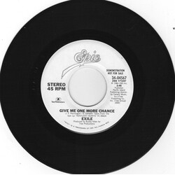 Exile (7) Give Me One More Chance USED VINYL 7INCH 45 RPM SINGLE PROMO