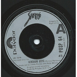 Sham 69 Hersham Boys USED VINYL 7INCH 45 RPM SINGLE