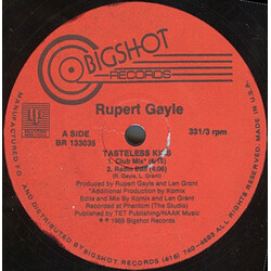 Rupert Gayle Tasteless Kiss USED VINYL 12INCH 33 S RPM