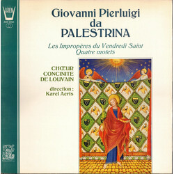 Giovanni Pierluigi da Palestrina / Chorale Concinite De Louvain / Karel Aerts Les Impropères Du Vendredi Saint - Quatre Motets Vinyl LP USED
